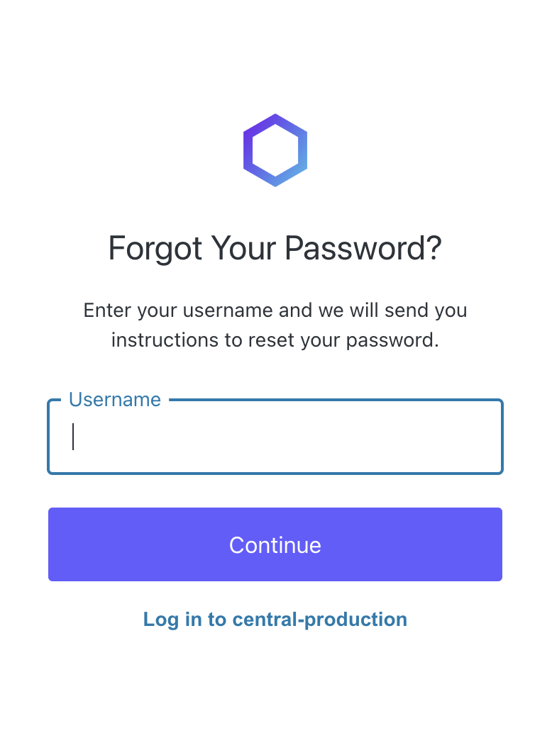 Reset Password Form